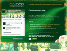 Tablet Screenshot of mc-mesh.de